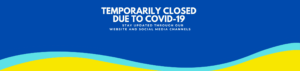 Temporarily Closed COVID-19 Banner