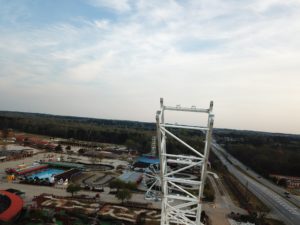ArieForce One Coaster Construction at Fun Spot