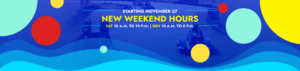 Fun Spot New Weekend Hours ATL Nov 27